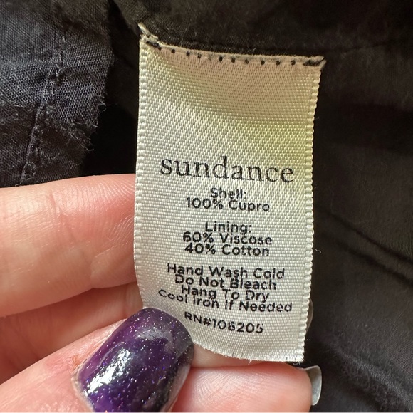 Sundance Patterns of Wonder Long Sleeve Floral Patchwork Hippie Boho Chic Dress - Picture 7 of 10